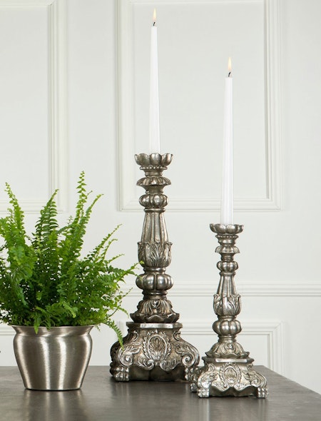 Ljusstake Enya Antik Silver