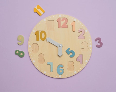 Puzzle - klocka
