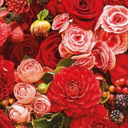Servett RED BOUQUET