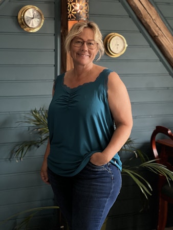 Linne Coco blå