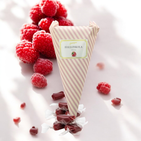 Premium Hallonkola