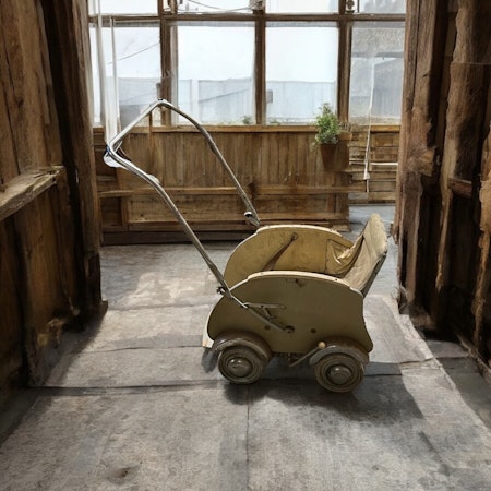 Retro barnvagn