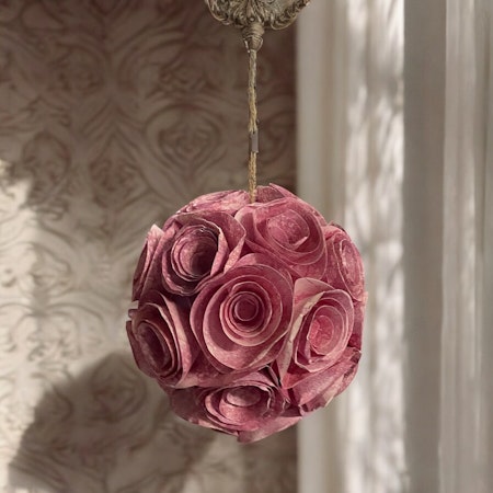 Dekorationsboll rosor