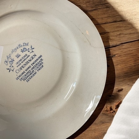 Tallrik Ironstone