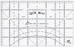 Mini Quick Curve Ruler QCR från Sew Kind of Wonderful
