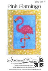 Pink Flamingo. Mönster från Southwind Designs