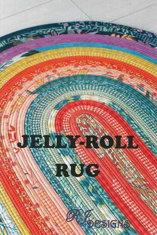 Jelly-Roll Rug. Mönster från RJ Designs