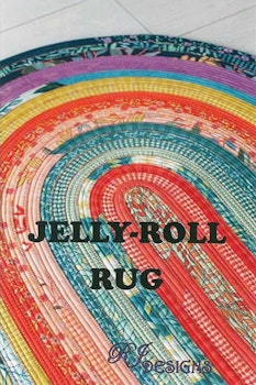 Jelly-Roll Rug. Mönster från RJ Designs