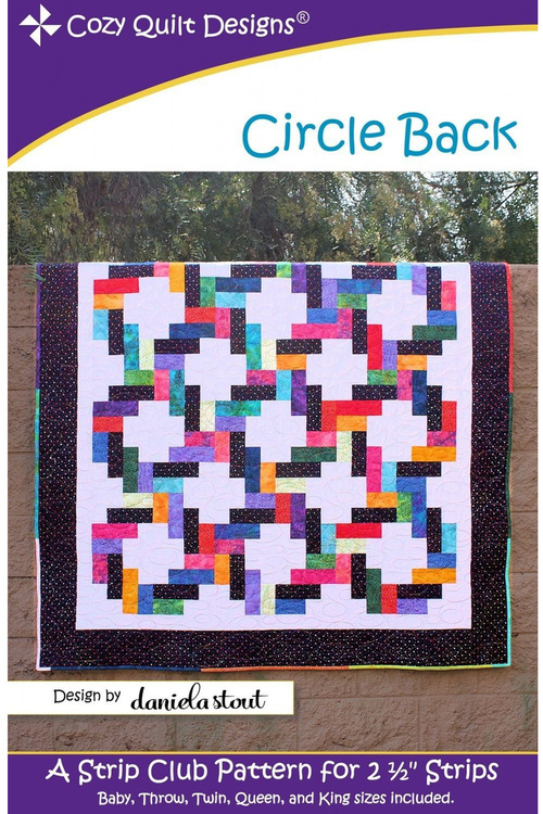 Mönster "Circle Back" från Cozy Quilt Designs