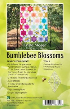 Bumblebee Blossoms. Mönster från Krista Moser