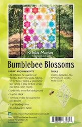Bumblebee Blossoms. Mönster från Krista Moser