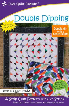Mönster "Double Dipping" från Cozy Quilt Designs