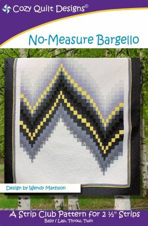 Mönster "No-Measure Bargello" från Cozy Quilt Designs