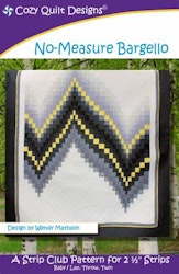 Mönster "No-Measure Bargello" från Cozy Quilt Designs