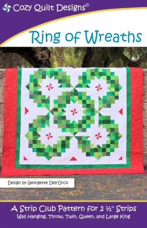 Mönster "Ring of Wreaths" från Cozy Quilt Designs