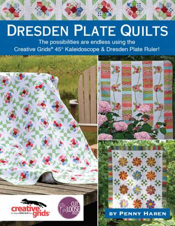 Dresden Plate Quilts. Bok från Cut Loose