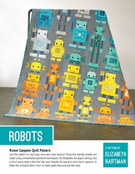 Mönster "Robots" av Elizabeth Hartman