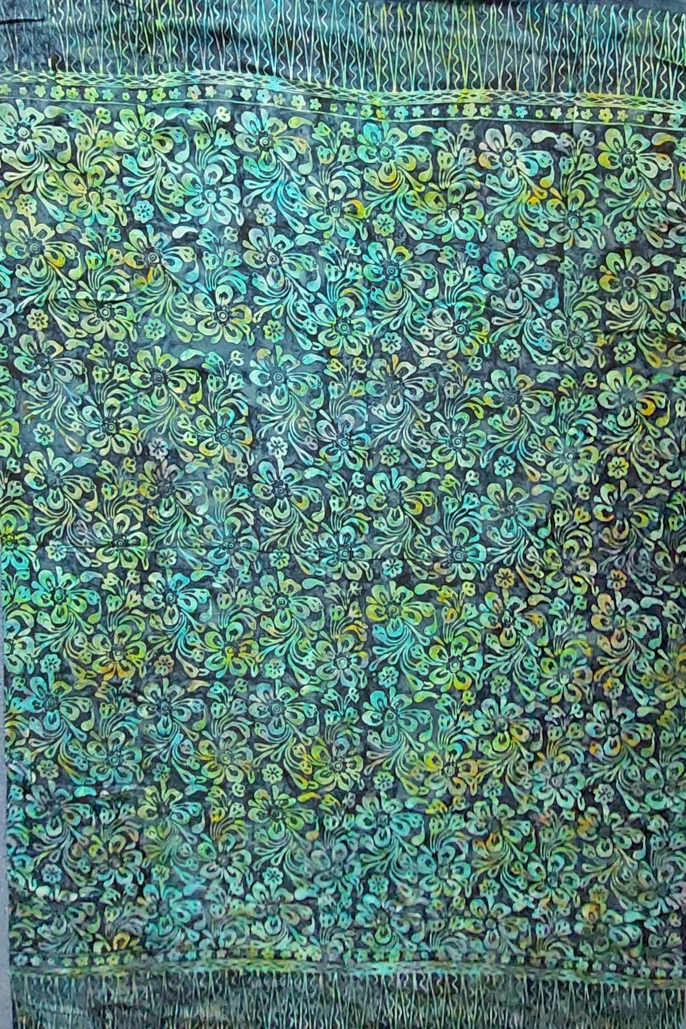 Sarong Batik / tyg viskos ca 110 x 200 cm