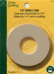 Sewing & Craft Tape, 1/4 inch (6 mm)*27 meter, dubbelhäftande tejp, Dritz