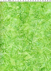 Friska, fräscha gröna färger. Bomullsbatik bredd 110 cm
