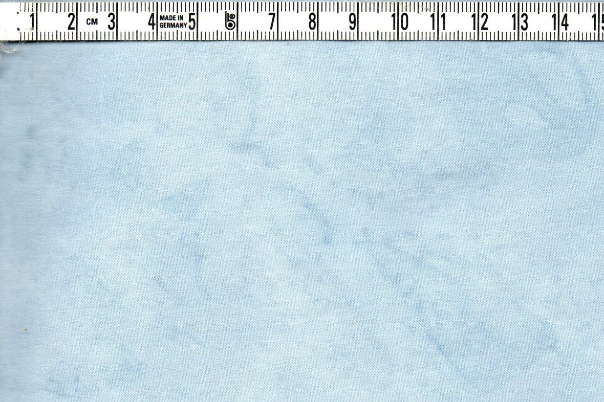 Ljusblått melerat. Bomull, bredd 110 cm