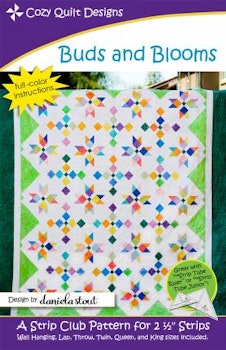 Mönster "Buds and Blooms" från Cozy Quilt Designs