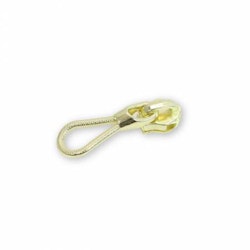 Nautical Zipper Pulls. 4 st. kläppar i guld. Från Sallie Tomato