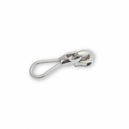 Nautical Zipper Pulls. 4 st. kläppar i nickel. Från Sallie Tomato