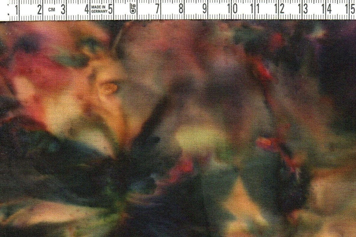 Cosmic explosion. Melerat. Bomull. Bredd 110 cm