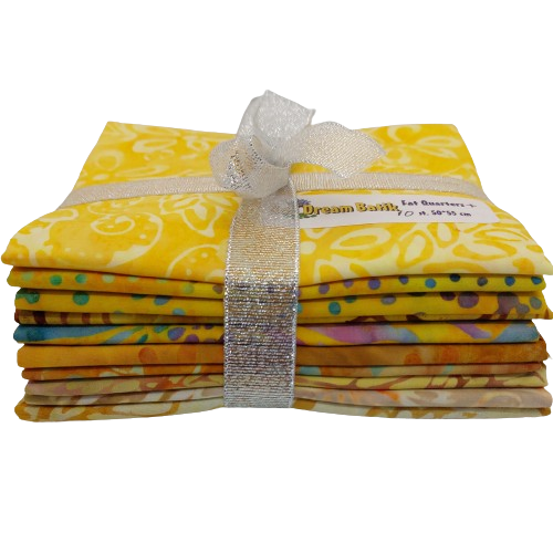 Fat Quarter Bundle+  "Sahara Sunset"  10 olika tyger.