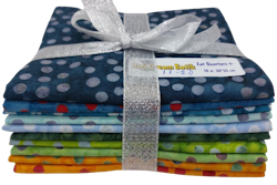 Fat Quarter Bundle+  "Midsummer Magic"  10 olika tyger. Tyg nr 11-20