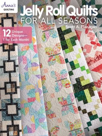 Jelly Roll Quilts for all seasons. Bok av Annie's Quilting