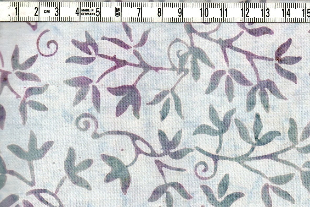 Milda Toner i Lavendel & Gråblått – Bomull 110 cm bred