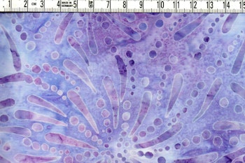 Ljuslila explosion - Batik Bomull 110 cm bred