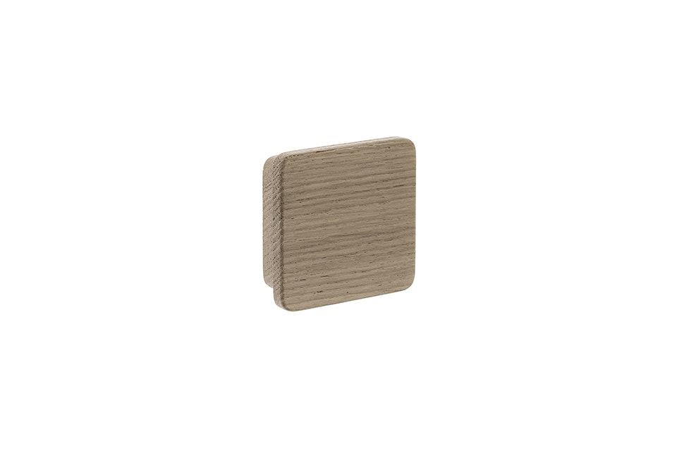 Square Ek knopp