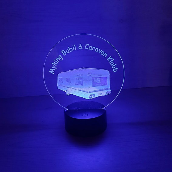 Ekstra plate til led lampe