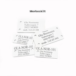 Merkeskilt STORE