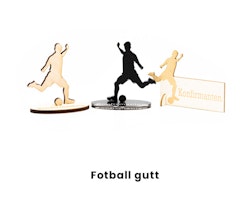 Bordkort fotballgutt