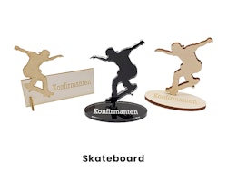 Bordkort skateboard