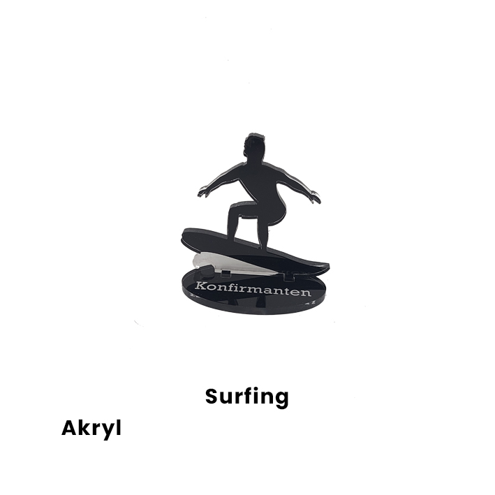 Bordkort Surfing