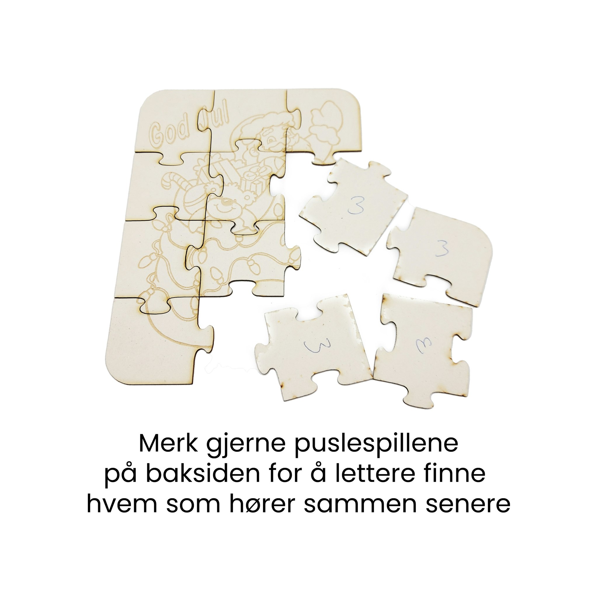 Farge og pusslespill