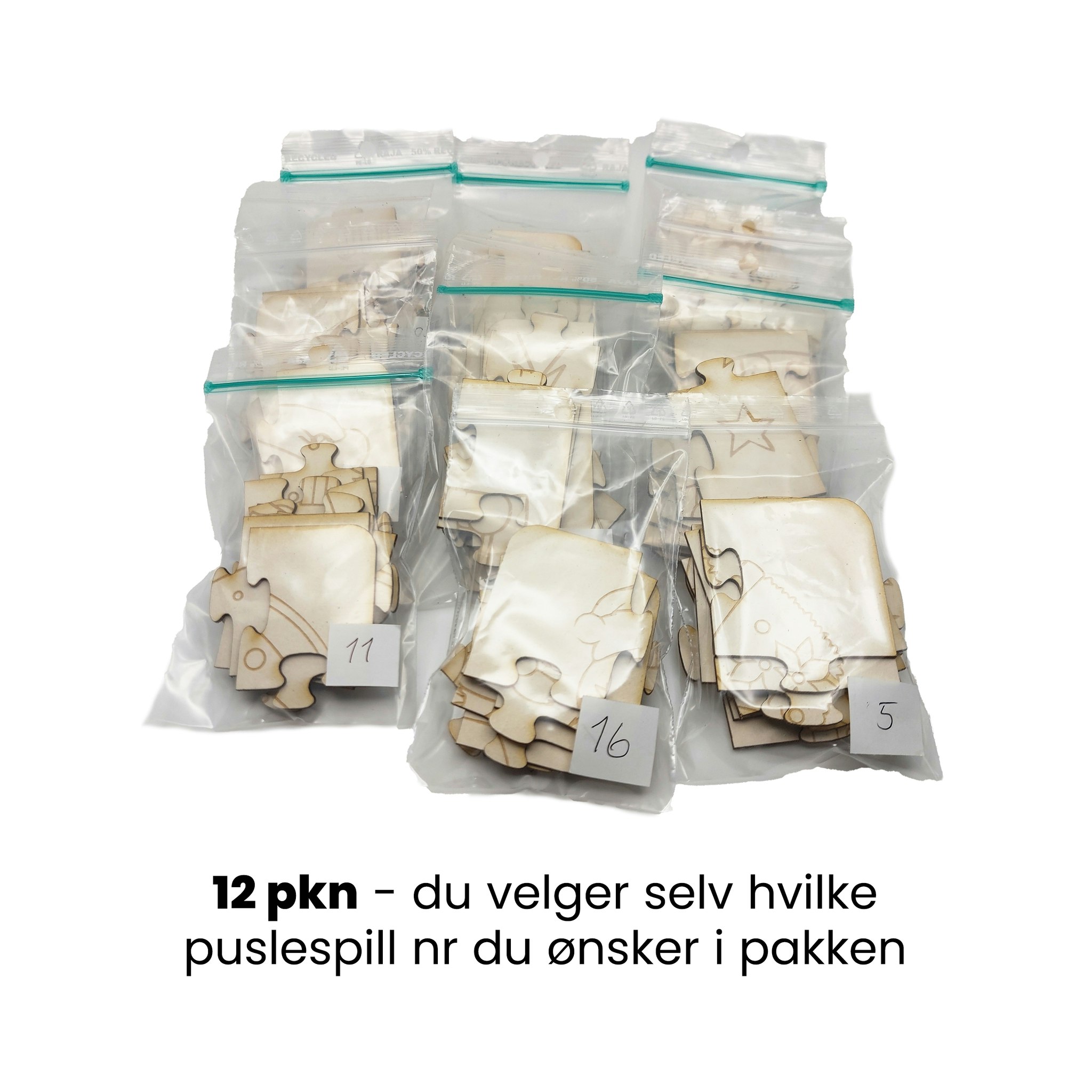 Farge og pusslespill