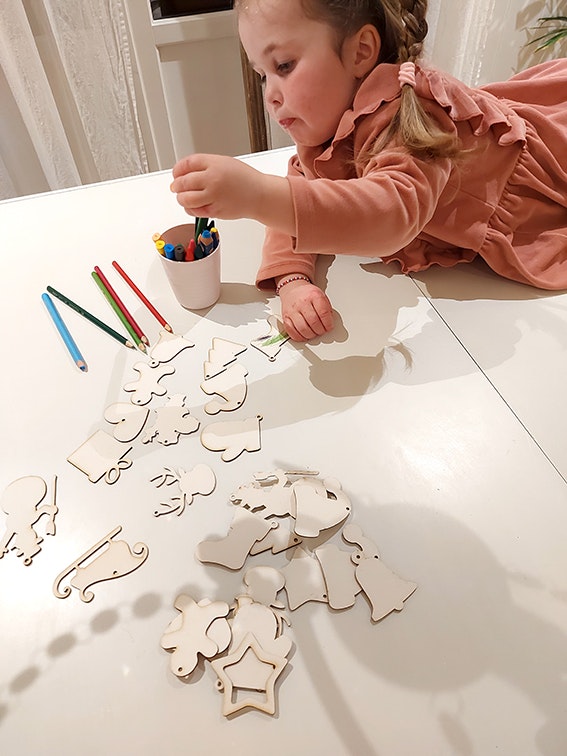 Julefigurer til dekorasjon