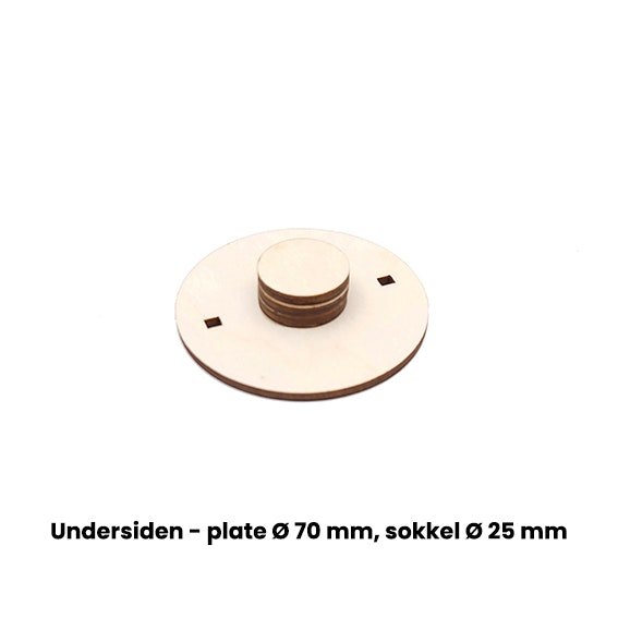 Kransekaketopp med figur