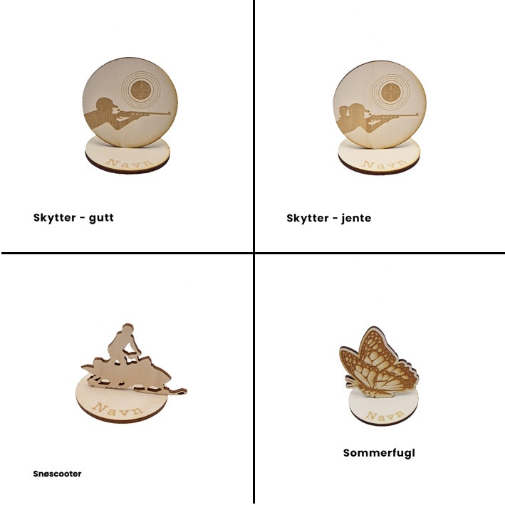 Kransekaketopp med figur