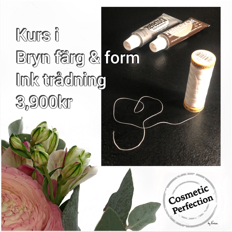 Kurs i Bryn färg och form ink trådning