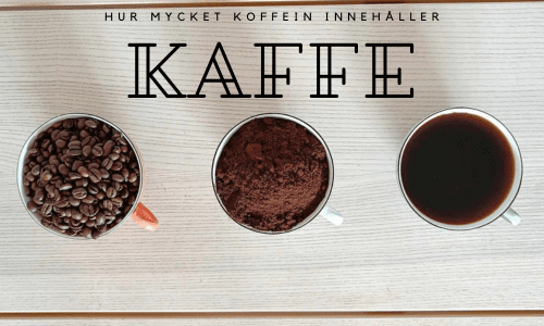 HUR MYCKET KOFFEIN INNEHÅLLER KAFFE?