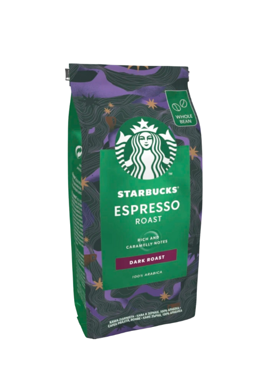 Rädda kaffet! Starbucks Espresso Dark Roast Kaffebönor 200g
