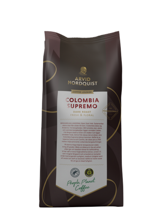 Rädda kaffet! Arvid Nordquist Colombia Supremo kaffebönor 500g