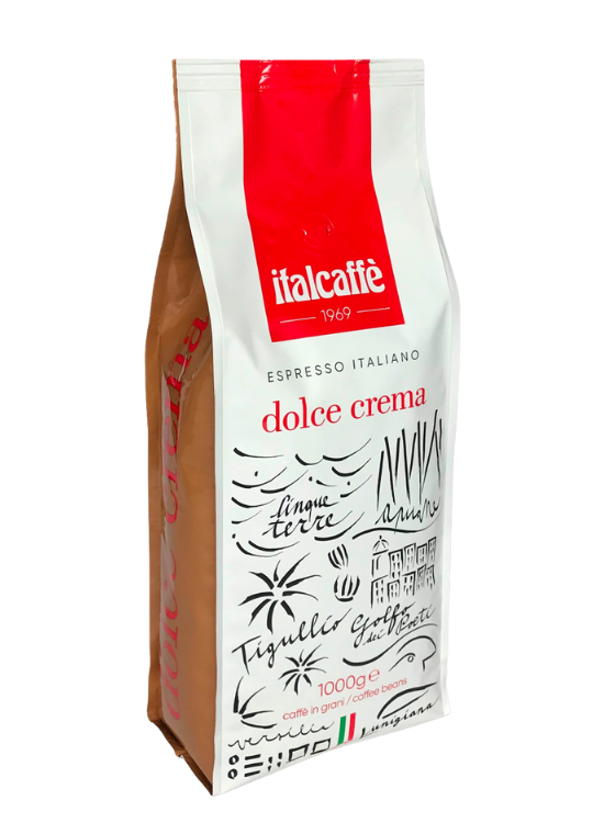 Italcaffè Dolce Crema kaffebönor 6x1000g